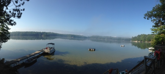 Morning Coffee Windjammer Resort Rental Cabins On Spider Lake